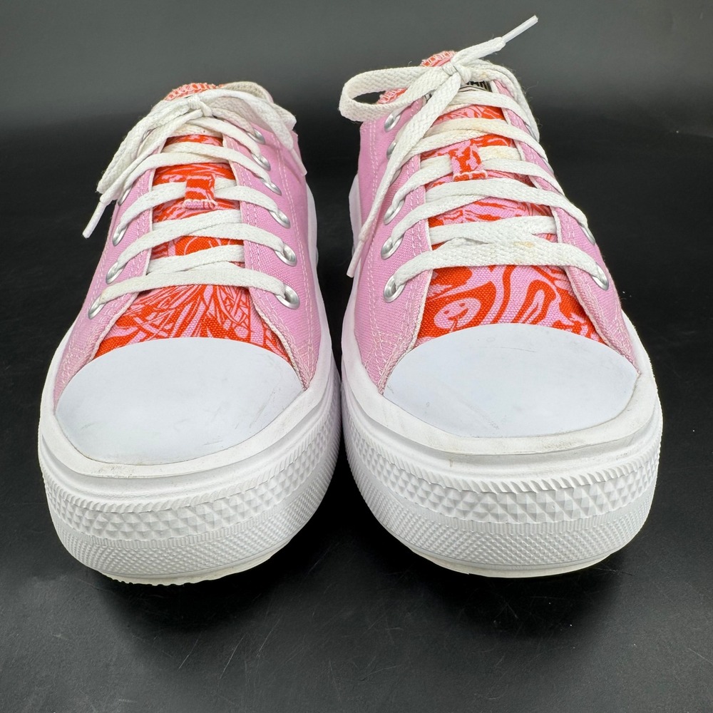 Converse Chuck Taylor All Star Move Platform Pink Red Graphic A00563C Womens 10 - Picture 4 of 8